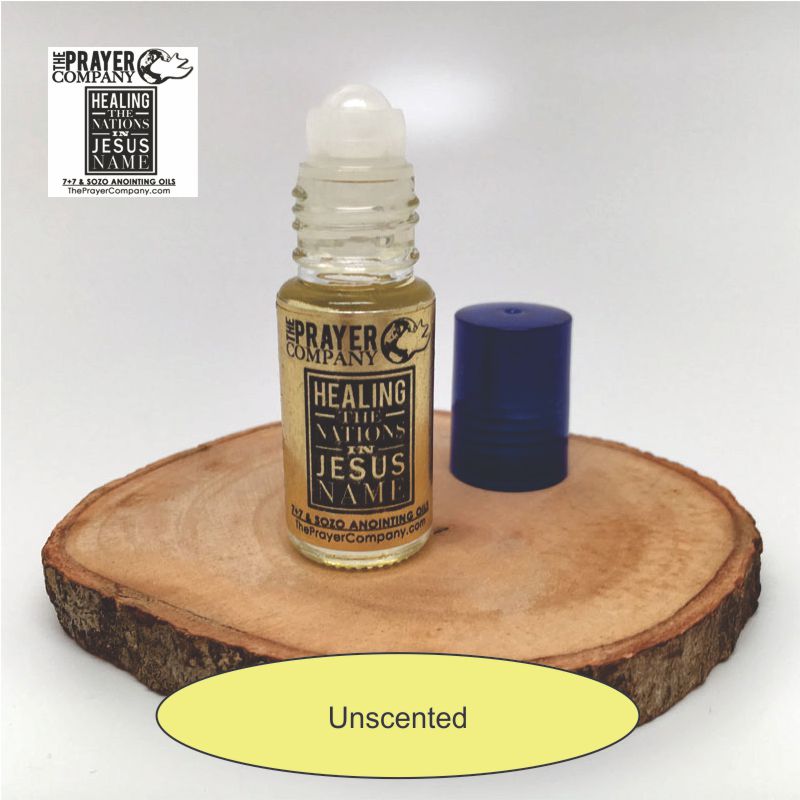 Pack of 6 Anointing Oil Bottles Oil of Joy Unscented Anointing Oil 1/4oz